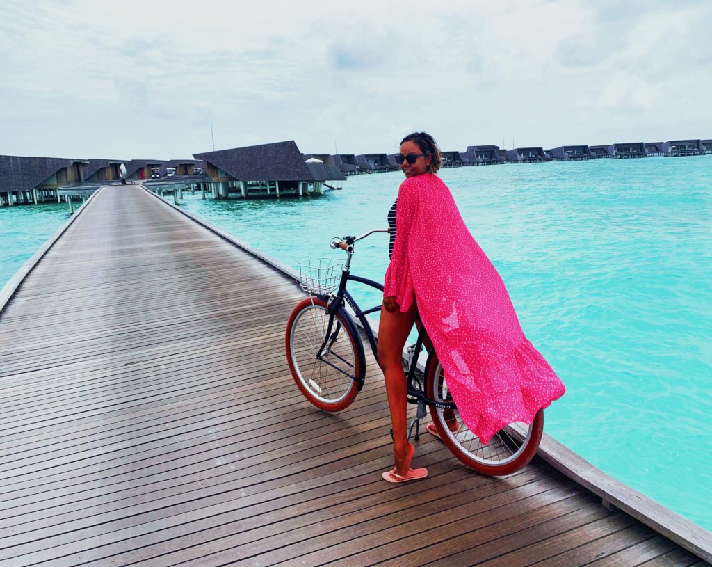 Foto van Dr. Patel op de Malediven